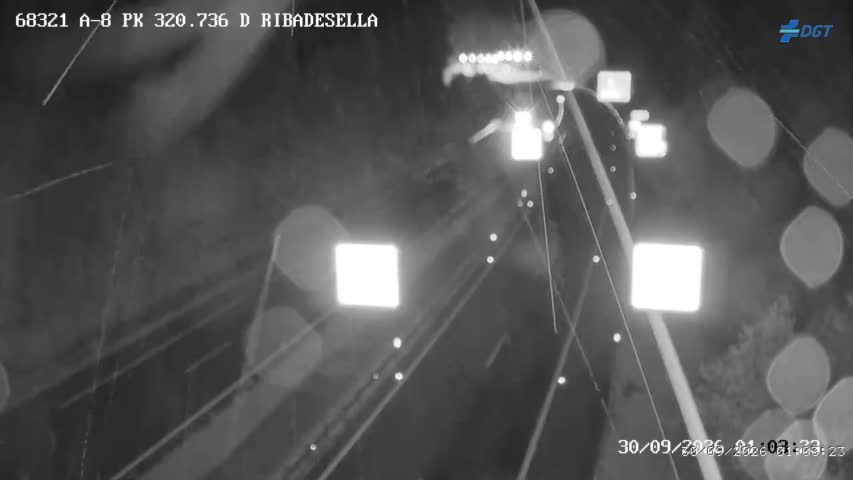 A-8 · km 320.736 · → Cantabria