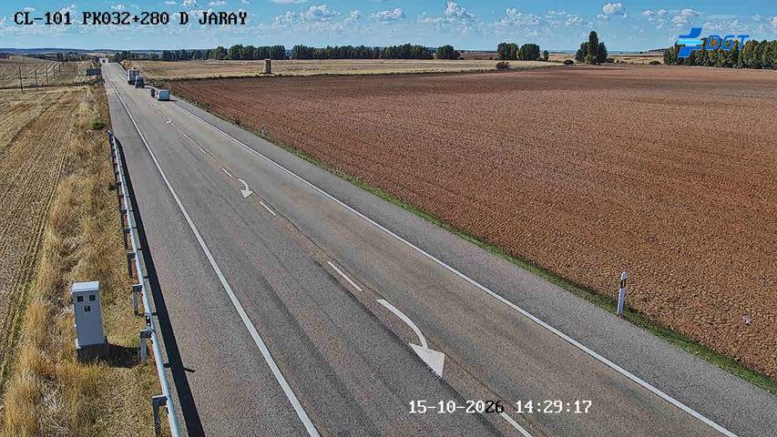 Cámara de tráfico en la CL-101, km 32,28, hacia Ágreda
