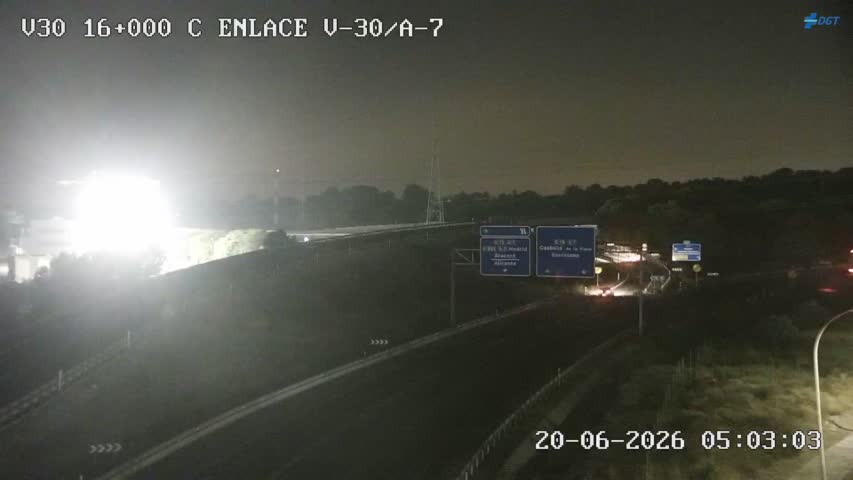 Cámara Valencia Ronda Km 16,0 (V-30)