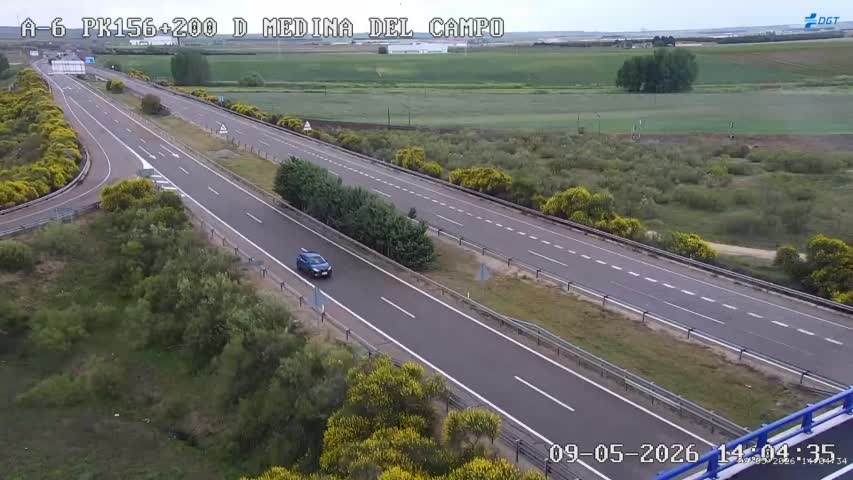 Cámara DGT A-6 PK 156.2 — A-6 km 156.2 → MADRID