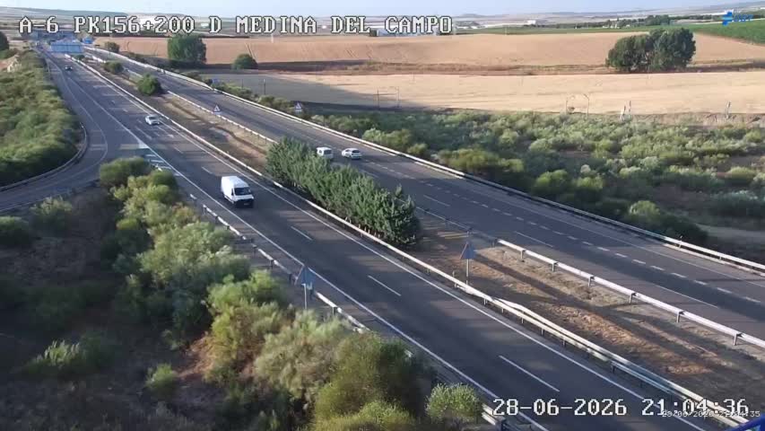 Cámara A-6 Provincia de Valladolid KM 156,2