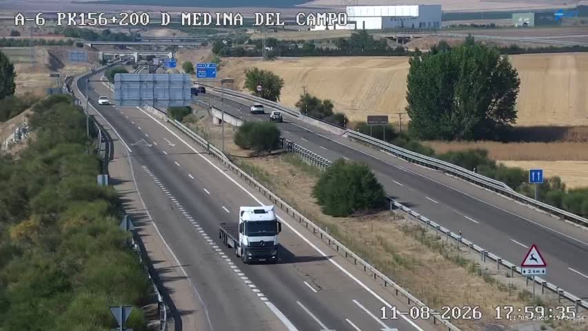 Cámara A-6 Provincia de Valladolid KM 156,2