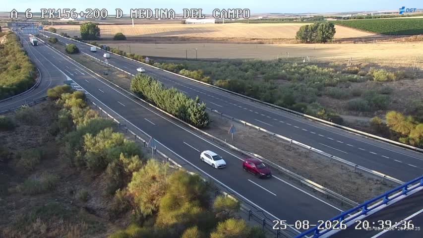 Cámara A-6 Provincia de Valladolid KM 156,2