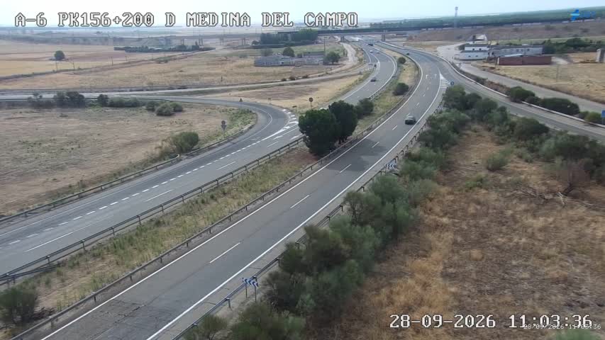 Cámara A-6 Provincia de Valladolid KM 156,2
