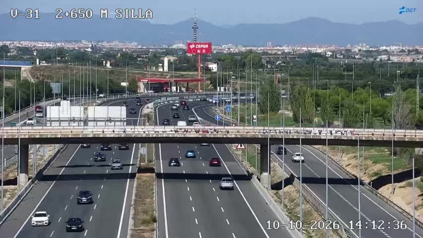 Cámara de tráfico en la V-31, km 2.6