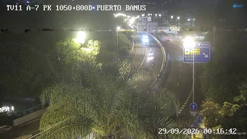 Cámara Málaga A-7 Km 1050,8