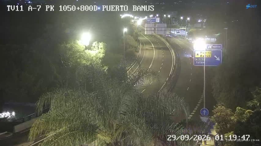 Cámara Málaga A-7 Km 1050,8