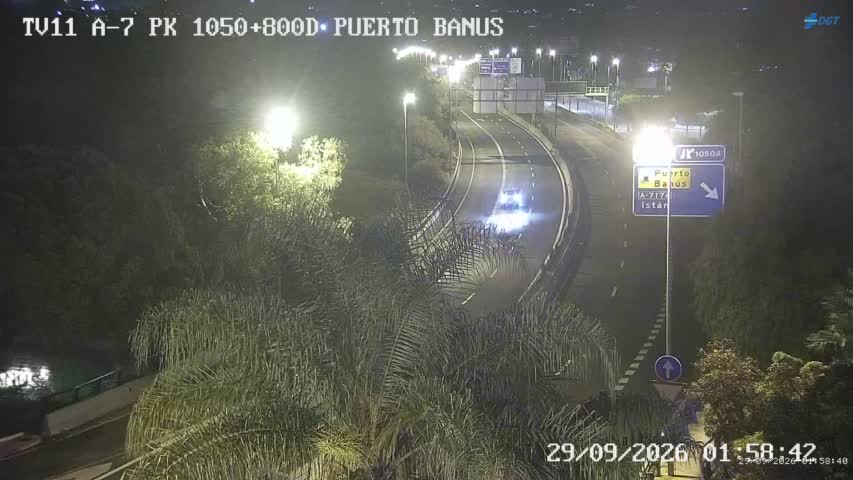 Cámara Málaga A-7 Km 1050,8