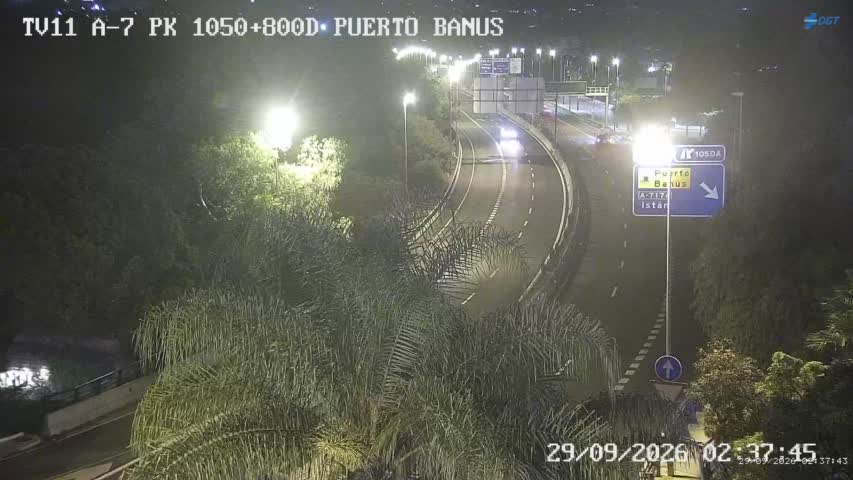 Cámara Málaga A-7 Km 1050,8
