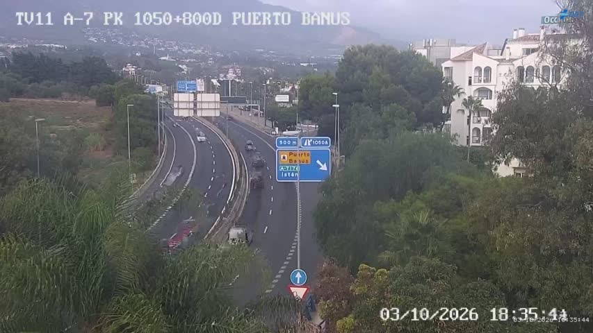 Cámara Málaga A-7 Km 1050,8