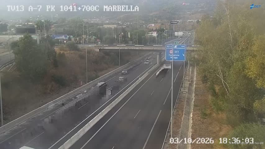 Cámara Málaga A-7 Km 1041,7