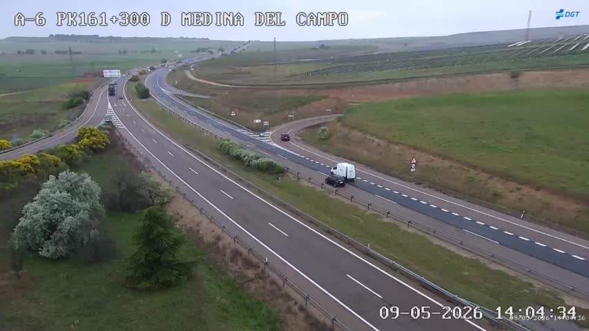 Cámara DGT A-6 PK 161.3 — A-6 km 161.3 → MADRID