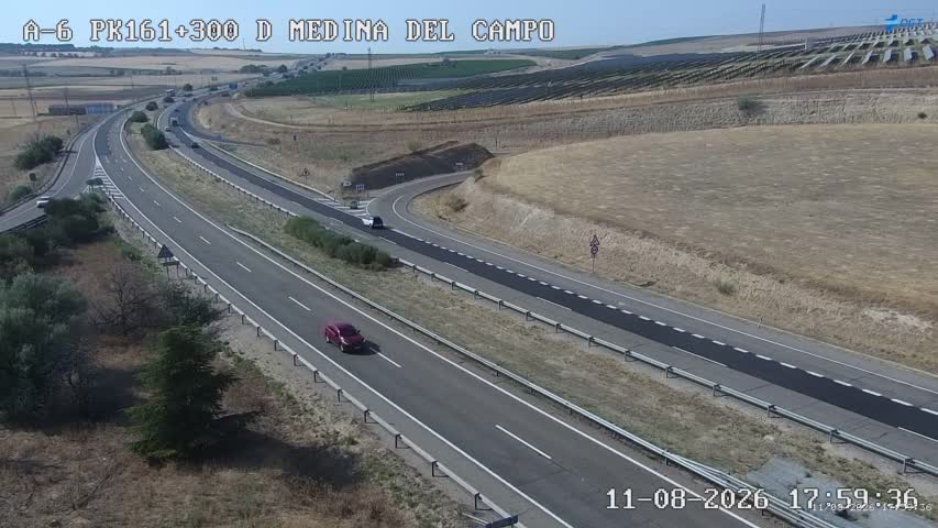 Cámara A-6 Provincia de Valladolid KM 161,3