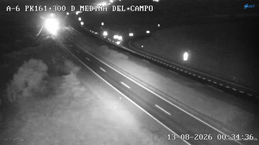 Cámara A-6 Provincia de Valladolid KM 161,3