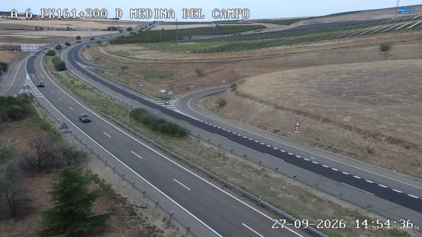 Cámara A-6 Provincia de Valladolid KM 161,3
