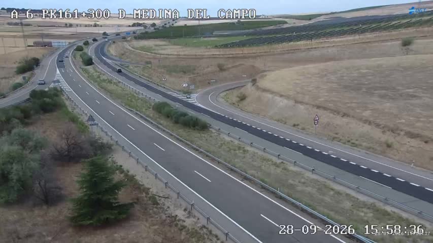 Cámara A-6 Provincia de Valladolid KM 161,3