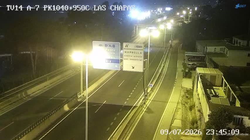 Cámara Málaga A-7 Km 1041,0