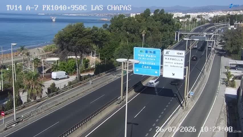 Cámara Málaga A-7 Km 1041,0