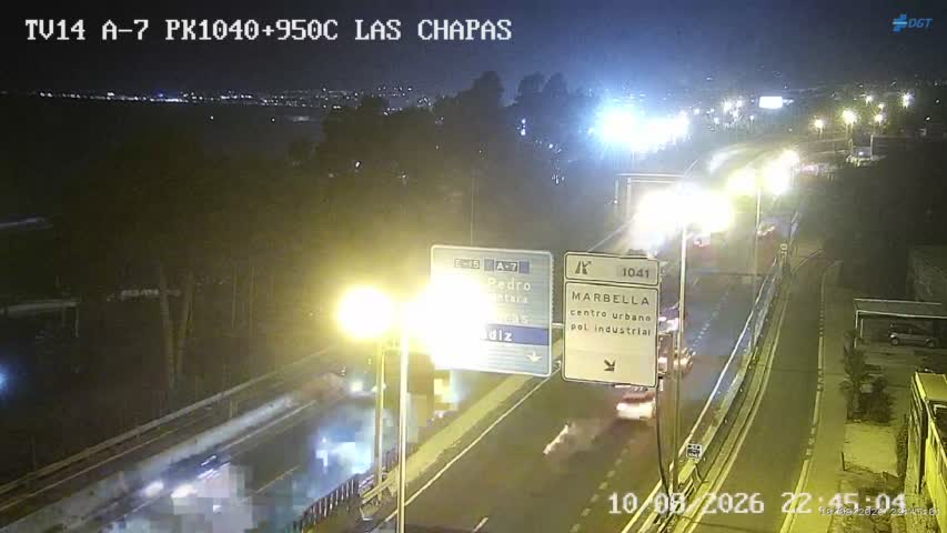 Camara A-7 Malaga Km 1040,95