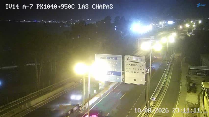 Camara A-7 Malaga Km 1040,95