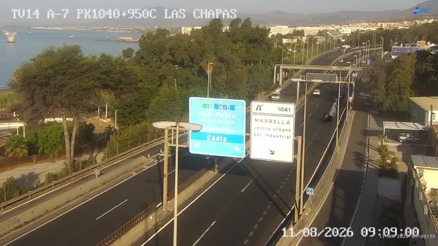 Cámara Málaga A-7 Km 1041,0