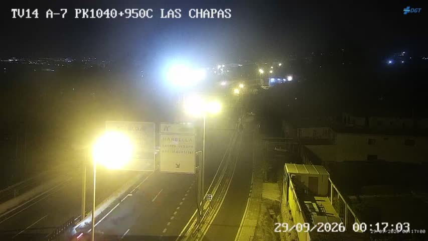 Cámara Málaga A-7 Km 1041,0