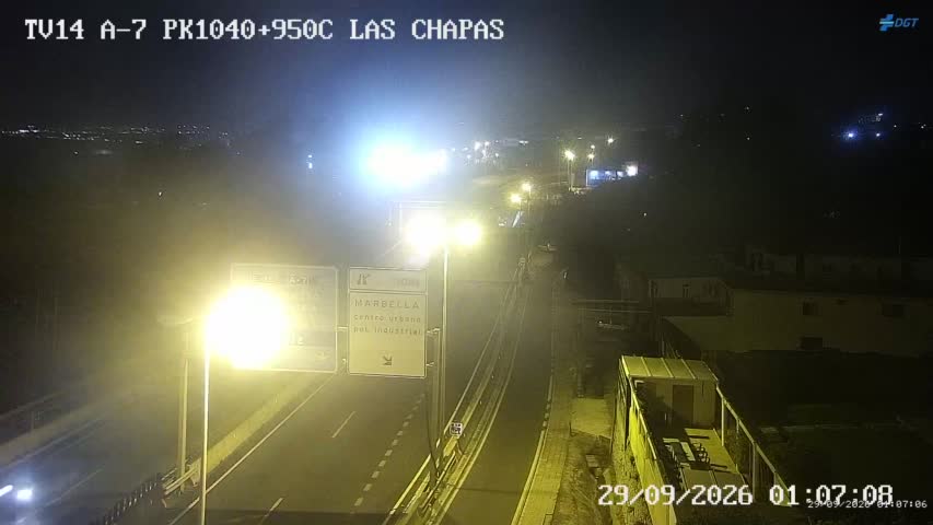 Cámara Málaga A-7 Km 1041,0