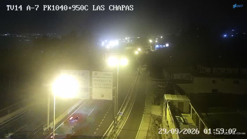 Cámara Málaga A-7 Km 1041,0