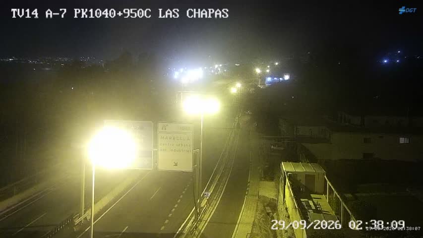 Cámara Málaga A-7 Km 1041,0