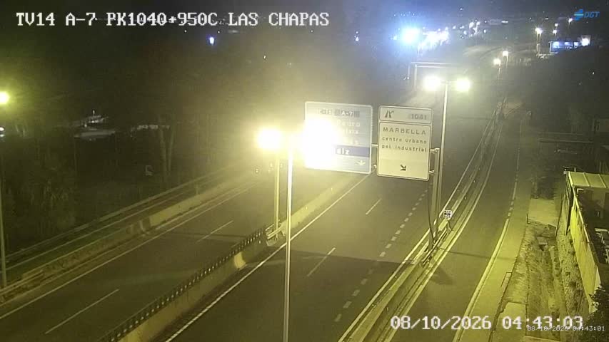 Cámara Málaga A-7 Km 1041,0
