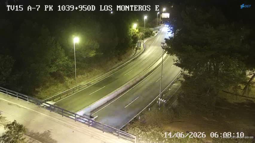 Cámara Málaga A-7 Km 1040,0