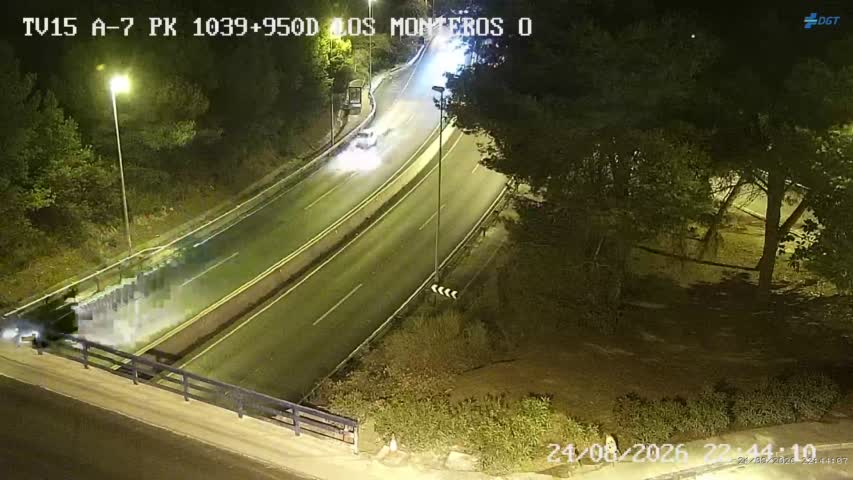 Camara A-7 Malaga Km 1040,0