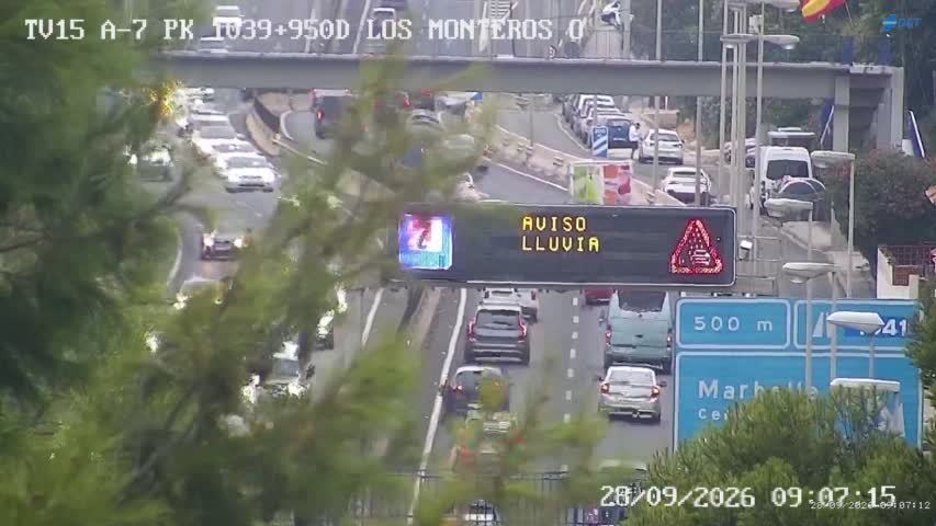 Cámara Málaga A-7 Km 1040,0