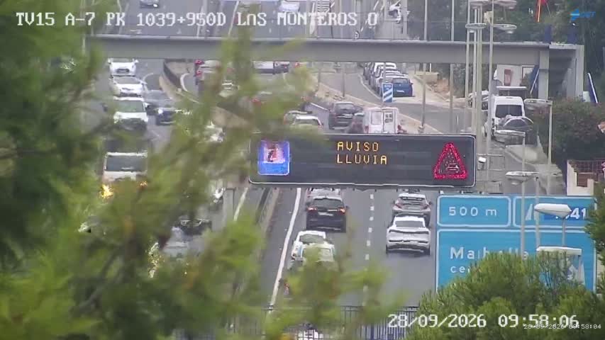 Cámara Málaga A-7 Km 1040,0