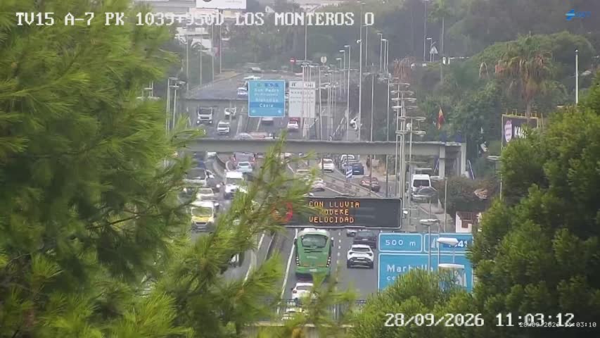 Cámara Málaga A-7 Km 1040,0