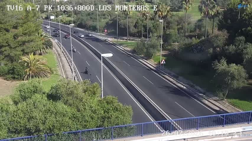 Cámara Málaga A-7 Km 1036,8
