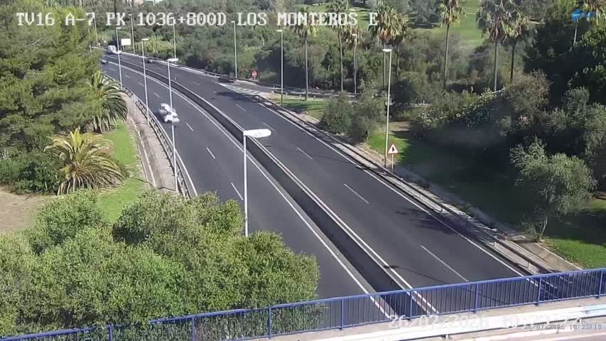 Cámara Málaga A-7 Km 1036,8