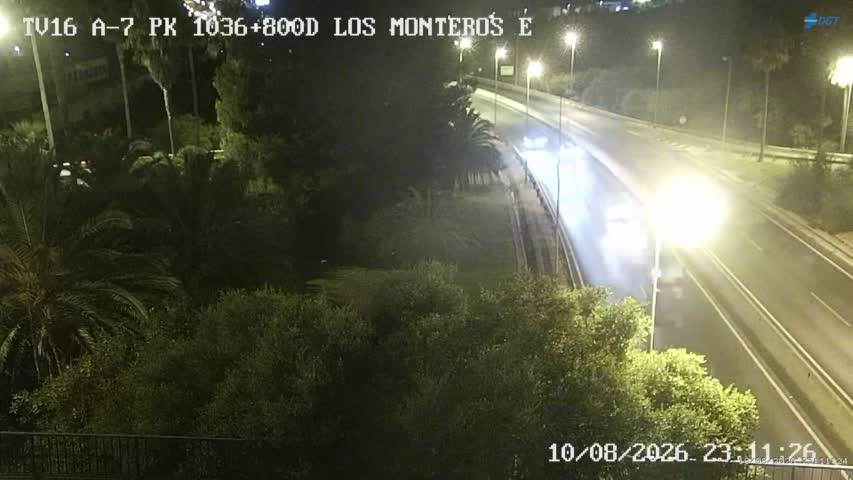 Camara A-7 Malaga Km 1036,8