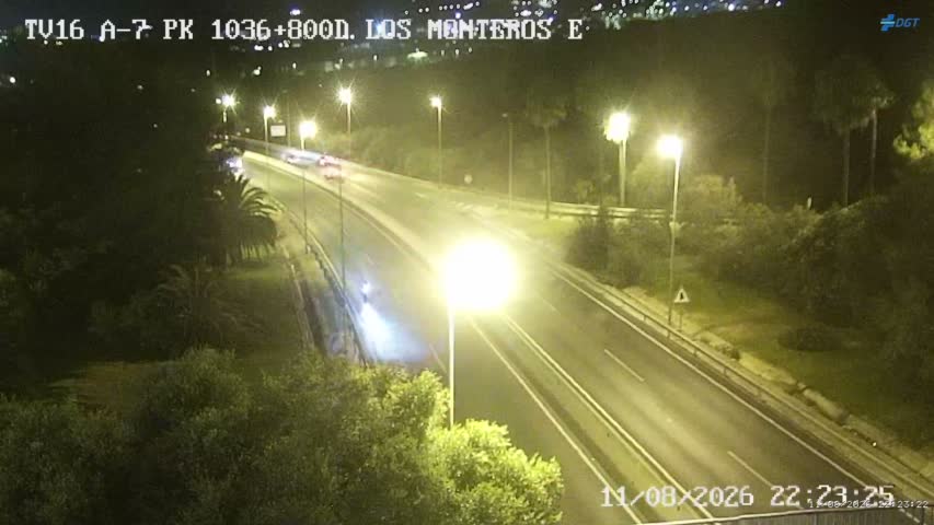 Cámara Málaga A-7 Km 1036,8