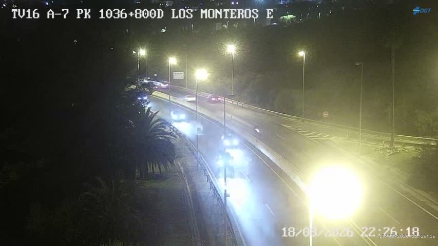 Cámara Málaga A-7 Km 1036,8