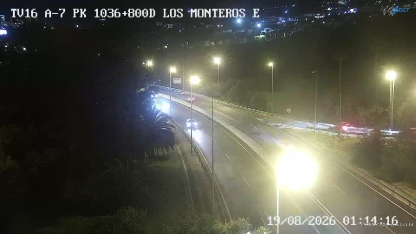 Cámara Málaga A-7 Km 1036,8