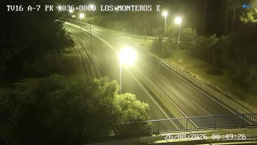 Cámara Málaga A-7 Km 1036,8