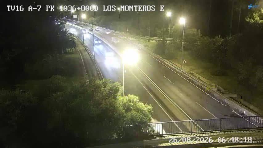 Camara A-7 Malaga Km 1036,8