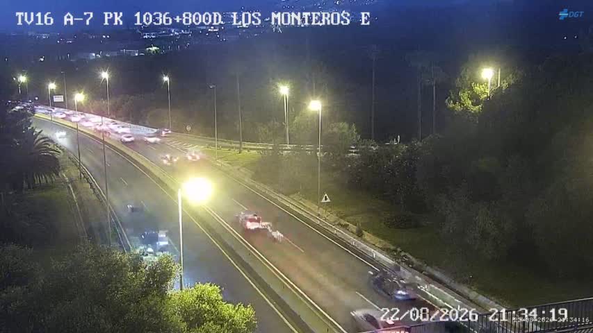Cámara Málaga A-7 Km 1036,8
