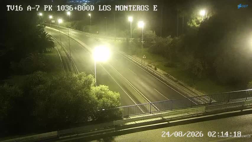 Cámara Málaga A-7 Km 1036,8