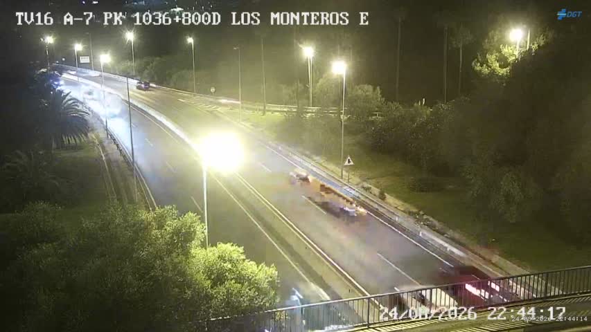 Camara A-7 Malaga Km 1036,8