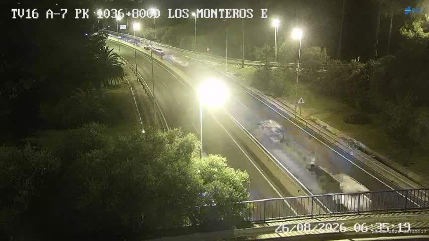 Cámara Málaga A-7 Km 1036,8