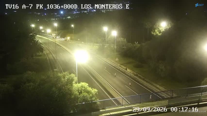 Cámara Málaga A-7 Km 1036,8