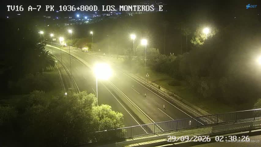 Cámara Málaga A-7 Km 1036,8