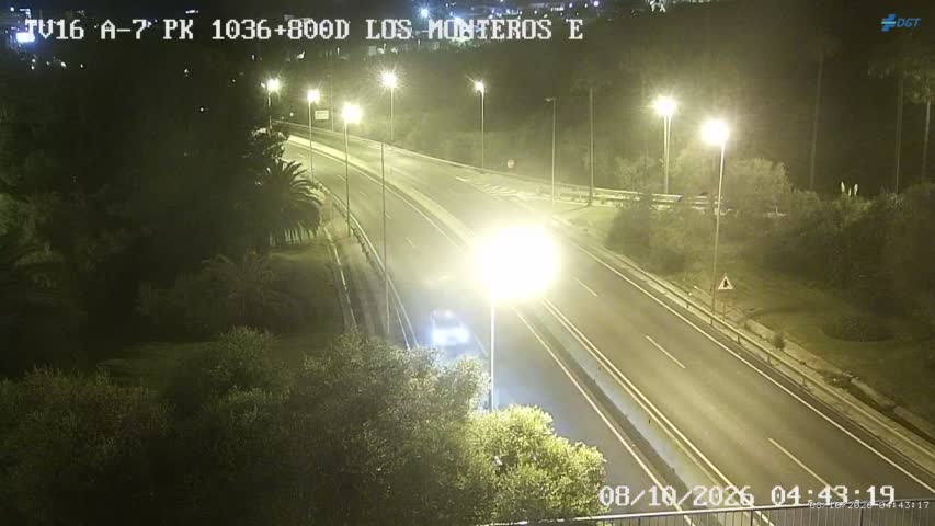 Cámara Málaga A-7 Km 1036,8